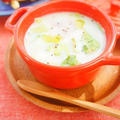 【スパイスアンバサダー】レタスとベーコンの豆乳スープ
