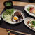 温玉のせハンバーグの晩ご飯＆ロコモコ弁当　と　鮮やかな紫陽花の花♪
