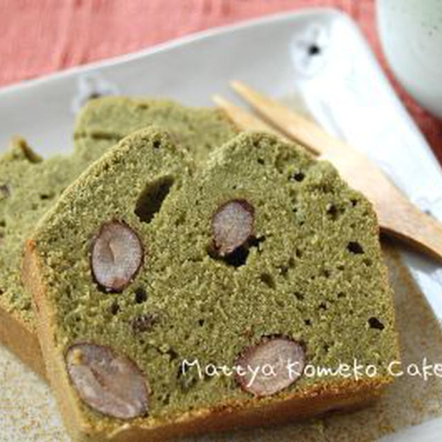 米粉の抹茶ケーキ♪