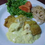 タラのムニエル　カレーソース