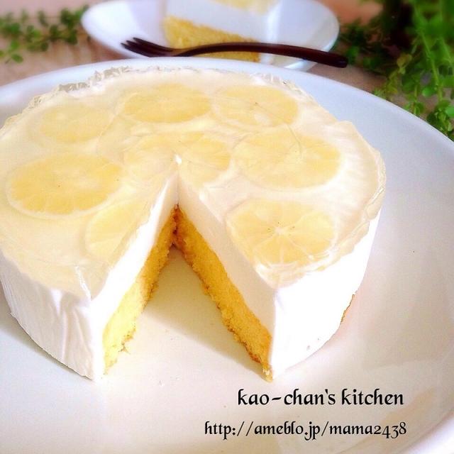 うま 簡単 レモンムースケーキ By かおﾁｬﾝさん レシピブログ 料理ブログのレシピ満載