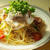 豚しゃぶごまだれパスタ☆