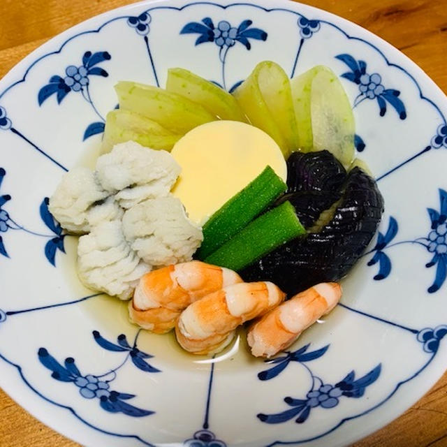 夏の冷やし鉢