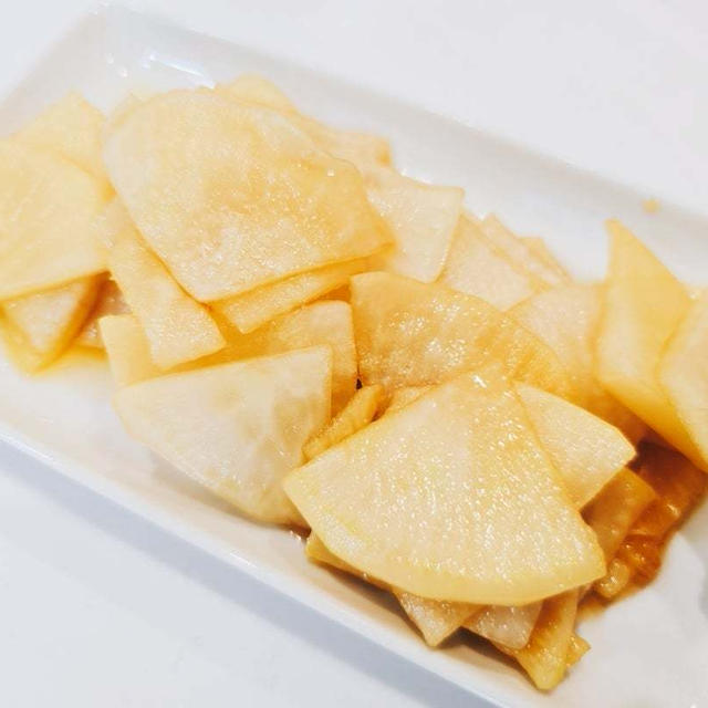 【レシピ】味が染み染みごはんのお供に♡やみつきパリパリ大根