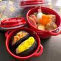 【❤︎娘ちゃん弁当❤︎】だしとスパイスの魔法のイタリアンソテーを使って！貧血予防弁当♪
