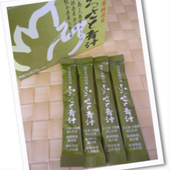 ＊初めての青汁＊