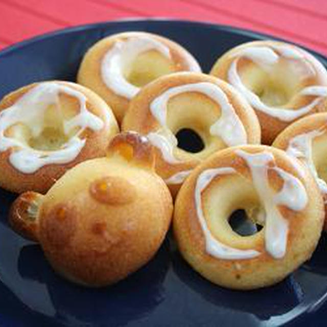 米粉の焼きドーナツ（はちみつレモン味）