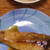ぶりの照焼ともやしの梅かつお和え