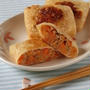 香ばしさと食感がたまらない!!チーズ風味キムチポテトのお揚げさん包み