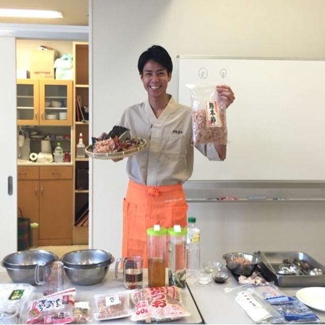 出汁（だし）のセミナー終了
