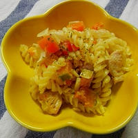 ★かぼちゃと野菜いっぱいの鶏肉サラダ★