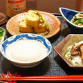 湯葉とおネギのてっぱえ（酢味噌和え）　　日本一！「上田とうふ」さんのお豆腐　　昨日は京都づくし・・・　　