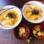 緑の野菜がない（汗）～親子丼～