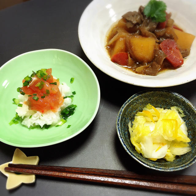 つゆだく肉じゃが