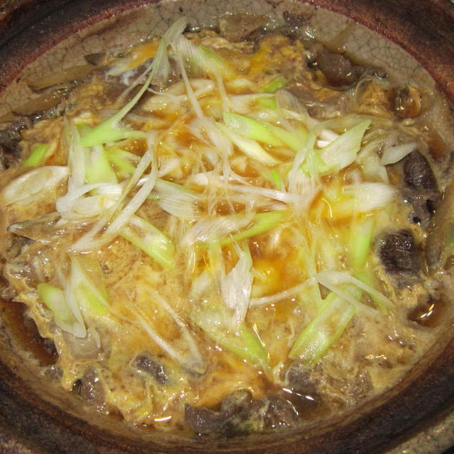 牛肉とごぼうの柳川鍋