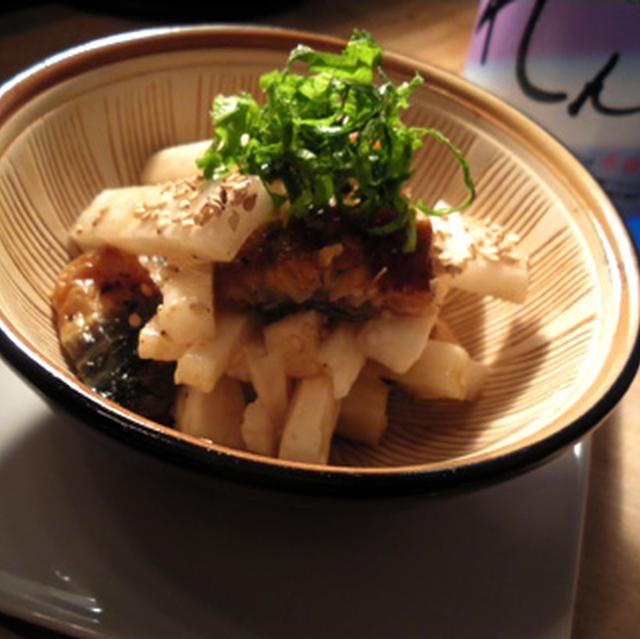 うなぎと山芋の山椒和え