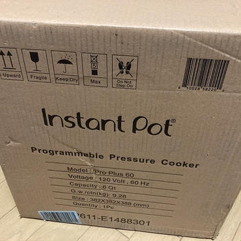 Instant Pot Pro Plus インスタントポット プロ プラスを購入！