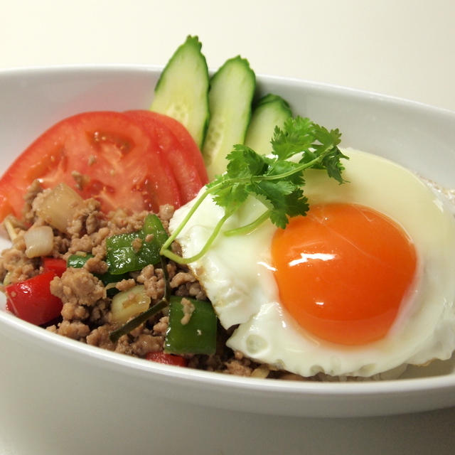 私のガパオご飯