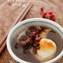Japanese Sweet Red Bean Soup with Mochi
