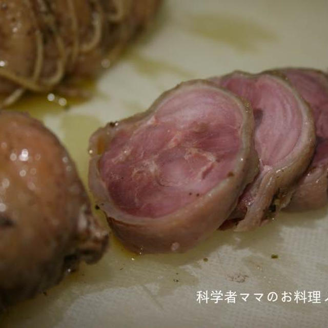 砂肝と鶏もも肉のコンフィ