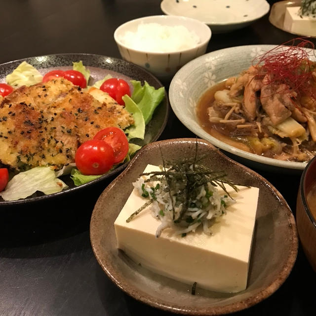 【昨日の晩ごはん☆塩サバアレンジメニュー！】