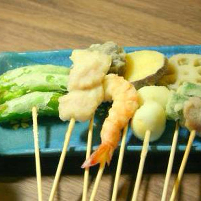 減塩・低たんぱく　【串揚げ】