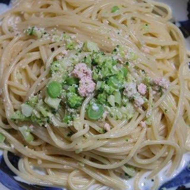 6月20日　　たらこのスープパスタ