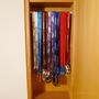 マラソン大会でもらった完走メダルの収納。