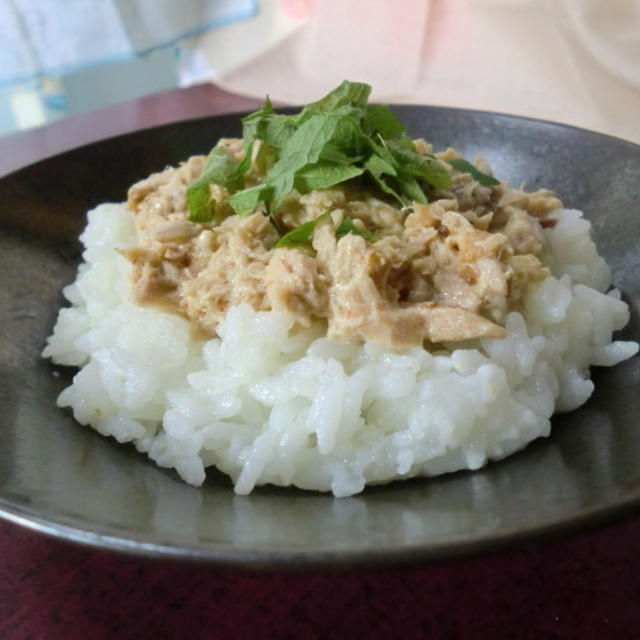 カツオ節で旨みアップ♪ツナマヨ丼★節電レシピⅡ★