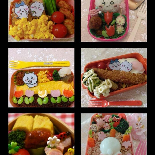 今週のお弁当のまとめ6選(4/15～20) #平日お昼ご飯はお弁当or外食
