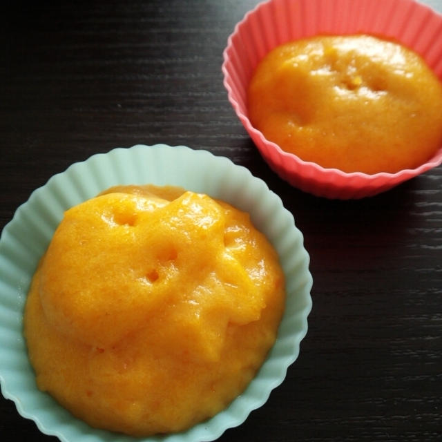 米粉のかぼちゃ蒸しパン 離乳食 By Micさん レシピブログ 料理ブログのレシピ満載