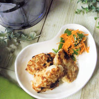 ハンブレで超らくちん♪冷めてもふんわり！キャベツと鶏むねの焼きつみれ