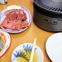 部屋で満月と花火♬愛する焼き肉食べ♪ウィンナー食べ比べするから～♬