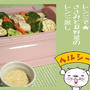 レンジで★ささみと夏野菜のレンジ蒸し