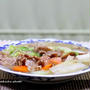 シーフードミックスでお手軽八宝菜＆「久しぶりの阪神百貨店で買った焼きそば麺」