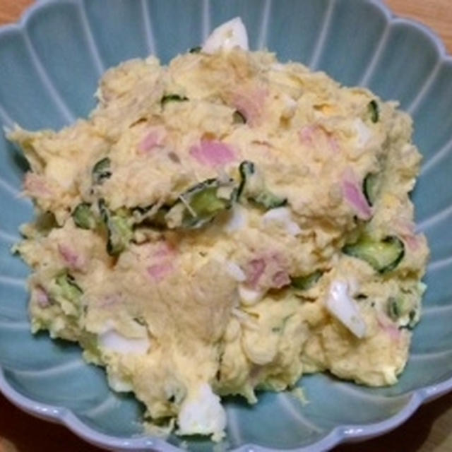 三姉妹のお手伝いでポテトサラダ♪