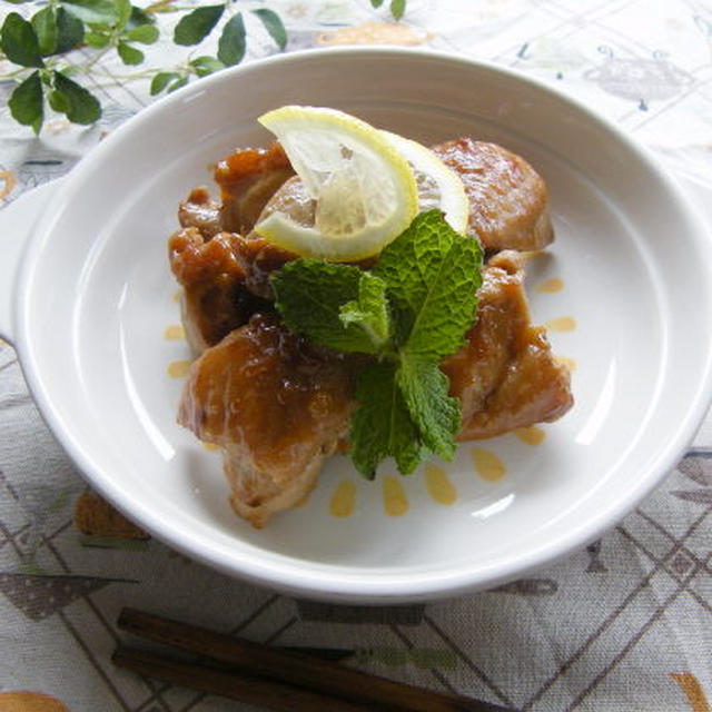 鶏肉のレモン照焼き、とお弁当