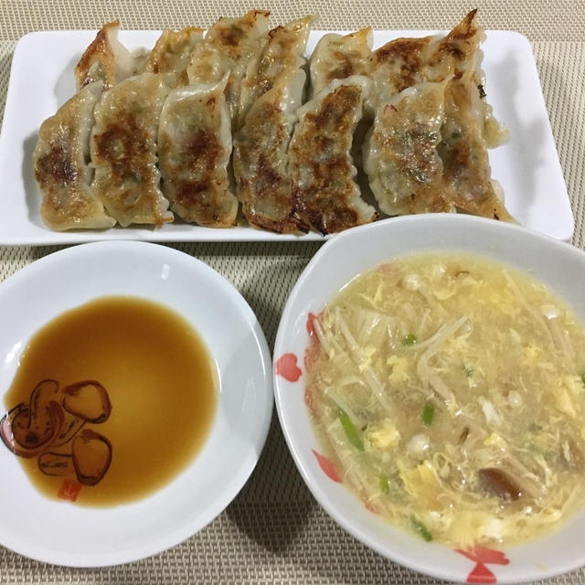 手作り焼きぎょうざ♪