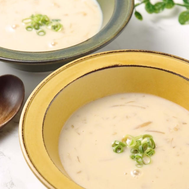 【レシピ】冷たくて美味♪手軽に作れる豆乳味噌スープ