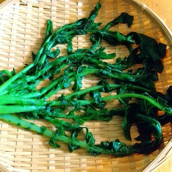 大根の葉の漬物