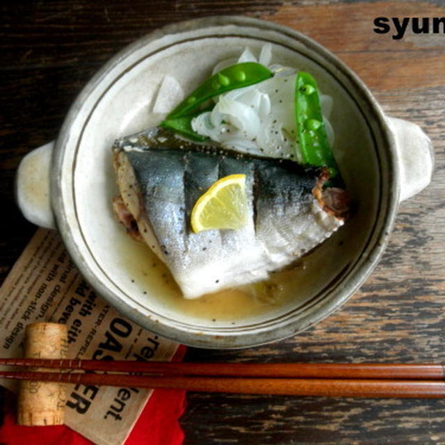 簡単 魚レシピ レンジで一発 サバ つばすの塩だれ蒸し By 山本ゆりさん レシピブログ 料理ブログのレシピ満載
