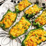 ピーマンのマヨコーン焼き(動画レシピ)/Baked Bell peppers with Corn mayonnaise.