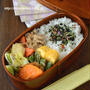 中華風の肉じゃが（豚こま使用）がメインのお弁当。