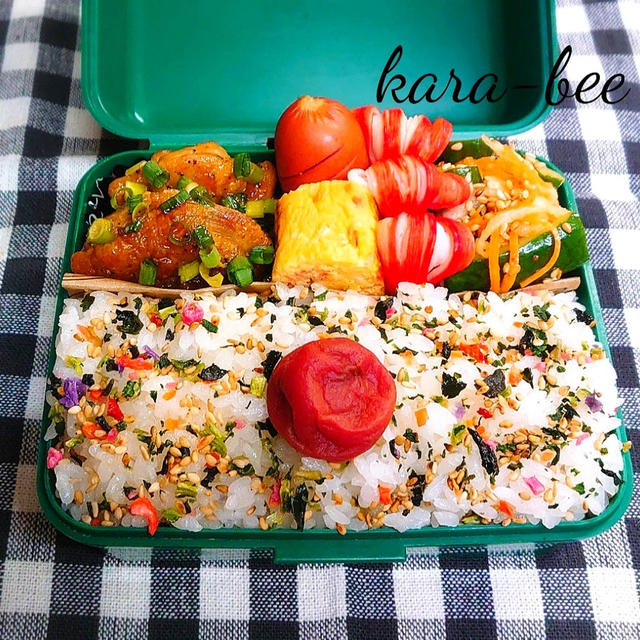 食いしん坊からちゃんの♪お昼は悪あがき出来ません!弁当