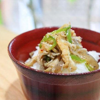 ★バージョンアップで更にお代わり必至の ”ちりめん山椒”・#本日のおうちごはん