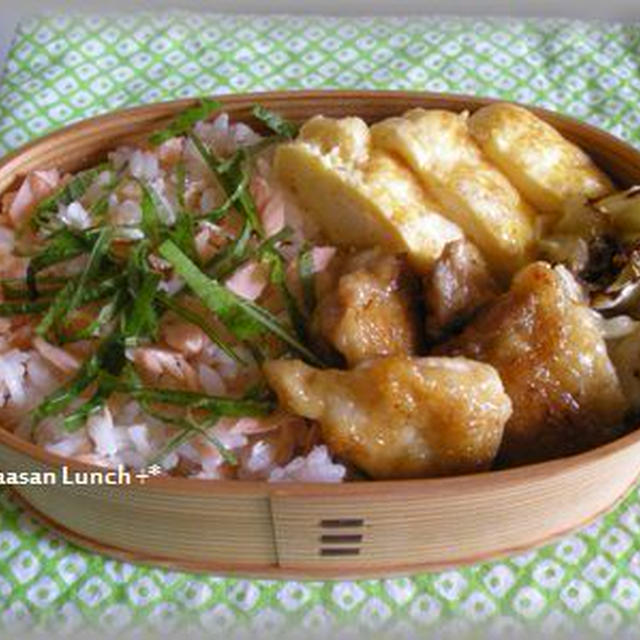 やさしい色合い弁当