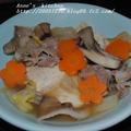 簡単！ヘルシー肉豆腐☆