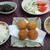 【献立】ポテトコロッケボール、茄子と大葉の味噌煮、大根ときゅうりのマヨサラダ、野菜スープ