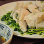 鶏のささ身が餃子の皮！さっぱり変わり餃子！