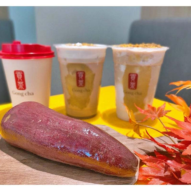 ゴンチャの秋は”飲める焼き芋”☆3種類の新作ドリンクを飲んでみた♪